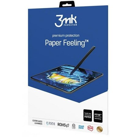 [2-Pack] 3MK iPad Air 13" Plastfilm Skärmskydd PaperFeeling - Clear