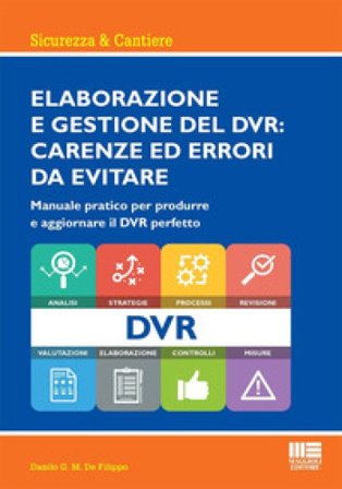 Elaborazione e gestione del DVR: carenze ed errori da evitare. Manuale pratico per produrre e aggiornare il DVR perfetto Danilo G.M. De Filippo