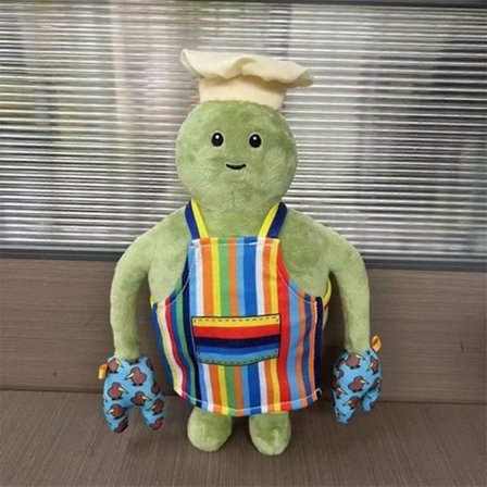 28 cm The Tiny Chef Plyslegetøj Blødt Fyldt Dukke fra Tiny Chef Show Legetøjsgaver