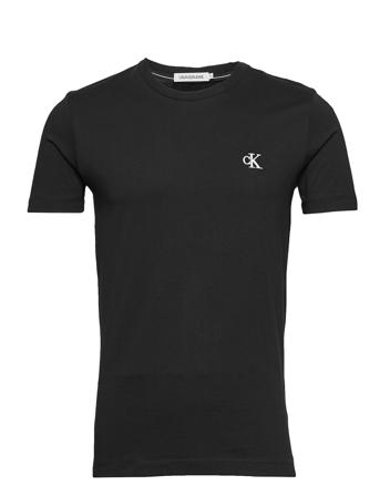 Ck Essential Slim Tee T-shirts Short-sleeved Svart Calvin Klein Jeans