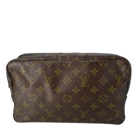 Louis Vuitton Vintage, Pre-owned Coated canvas pouches Bruin, Dames, Maat:ONE Size