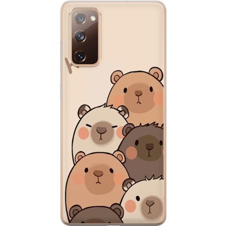 Yhteensopiva Puhelinkuori Samsung Galaxy S20 FE Bear