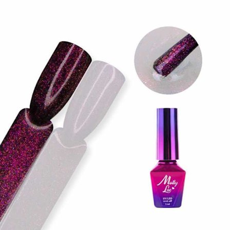 Mollylac - Top no wipe - Mixy Fuchsia - UV-gel/LED - Topplakk