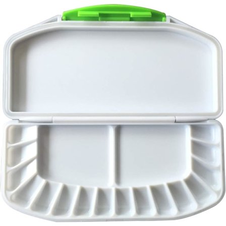 Sammenklappelig palet Akvarel Maling Malerboks Kunstnertegning