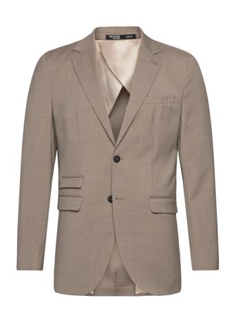 Slhslim-Myloelton Wool Blz Noos Selected Homme Beige