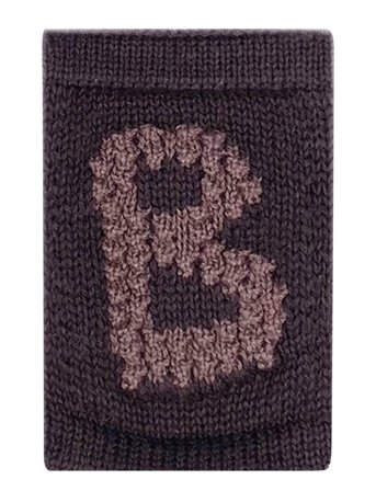 Smallstuff | Knitted Letter B, Nature | ONE SIZE 10 cm