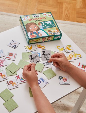 Barbo Toys Pussel Pedagog - Bokstavs Memo (Se) - Multi/patterned - SWEDISH