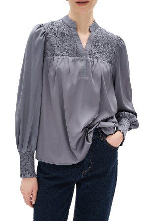 Inwear IdinaIW Smock Blouse Skjortor Dam Grå 34