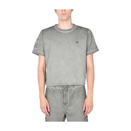 Helmut Lang T-Shirts , Groen , Heren , Maat: S