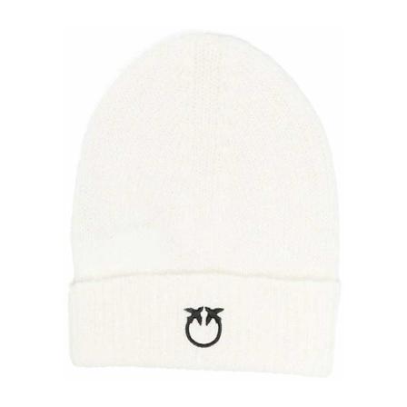 Pinko, Pinko Hats White Wit, Dames, Maat:ONE Size,alpaca