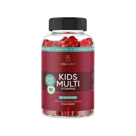VITAYUMMY Kids Multivitamin Jordbær 90 st Gummies