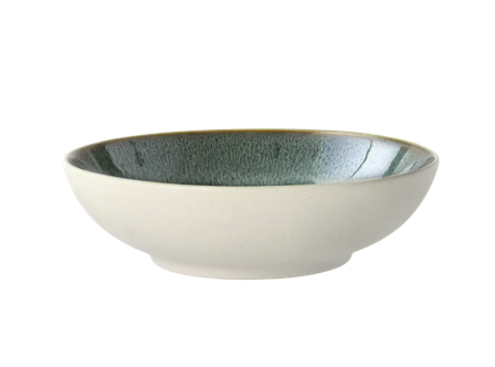 Bitz Gastro Pastatallerken Hvit/Grønn Ø20