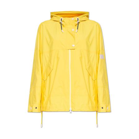 Yves Salomon Hooded Jakke Gul, Dame