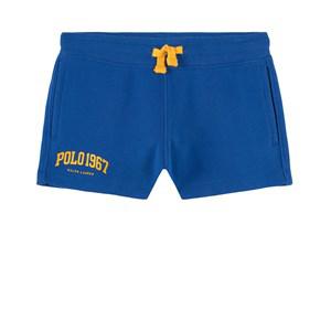 Kids - Ralph Lauren Royal Blue Branded Sweatshorts XL - Shorts - XL - Blue