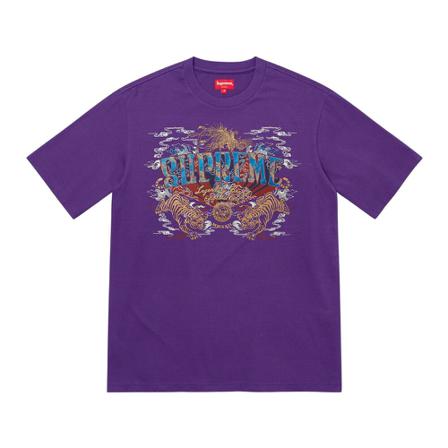 Supreme T-Shirts Lilla, Herre