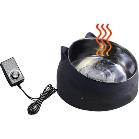 Lämmitetty Lemmikkieläinten Kulho Talvi Koiran Kulho Lämmitys Veden Kulho Lämpötilan Säädettävä Lämmitetty Veden Kulho Koirien/Kissojen/Kanien/Kanojen