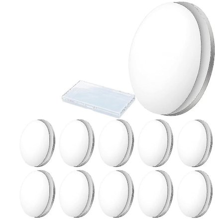 10-delt sæt med magnetiske gardinvægte, kraftige magneter til indendørs gardiner og bruseforhæng [BR]_jar