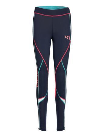 Louise Tights Running/training Tights Blå Kari Traa