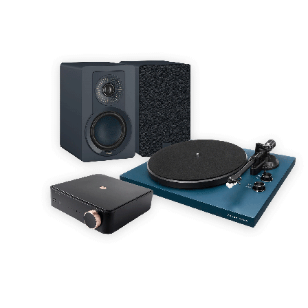 Argon Audio TT MK2 + DALI KUPID + ARGON AUDIO SA2 Pladespiller system med indbygget RIAA-forstærker og Audio-Technica AR3600L pickup i