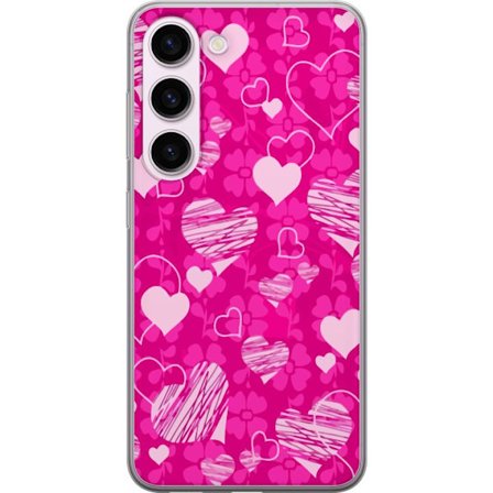 Yhteensopiva Puhelinkuori Samsung Samsung Galaxy S23 PopSydänKuviointi