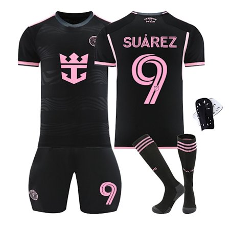 2425 Miami vierasjalkapallopaita Suarez paita sukat+Suojavarusteet