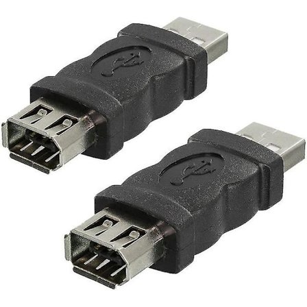 eightnice Firewire Ieee 1394 6-stifts hona till USB hane hane omvandlare (2 st)