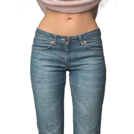 Lågmidjade Acne Jeans