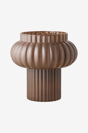 House Nordic - Vase, - Brun - Urtepotteskjulere & vaser - Fra Homeroom