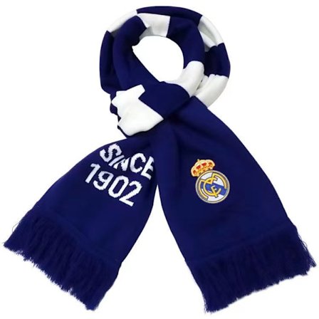 Fotballklubb logo brodert skjerf kunstig ull hals skjerf Real Madrid Barcelona Paris Chelsea AC Juventus