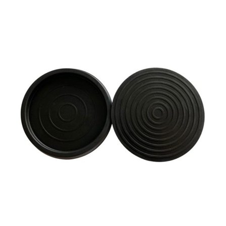 PCS. Liukumattomat kumikalustetyynyt Pyöreät pyöräkupit Jalkapehmusteet