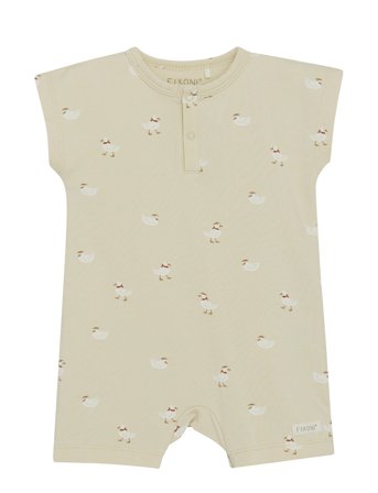 Fixoni Romper Ss - Beige - 80