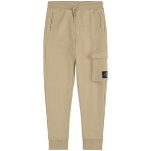 Kids - Calvin Klein Jeans Branded Sweatpants Wheat Fields 16 Years - Bottoms - 16 years - Green