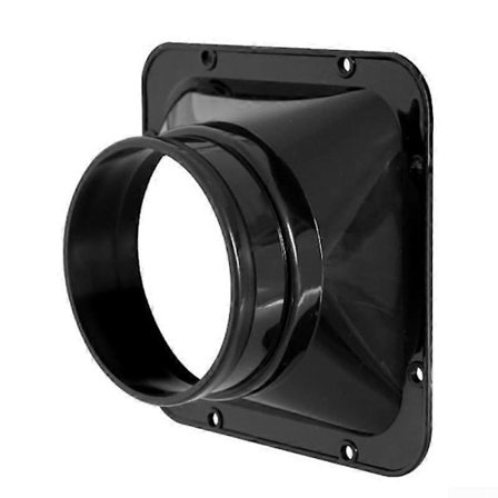 300 mm:n neliölaippainen ilmanvaihtokanavan liitin ABS-putkiliitin tehokkaaseen ilmavirtaan kodeissa