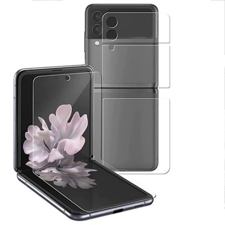 Fram- Baksida Skärmskydd Kameralinsskydd Hydrogel Z Flip4