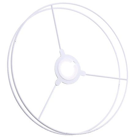 1 sarja lampunvarjostinpidinrunko rengas rauta lampunvarjostin rengas vaihtovalaisinosat(35X35X1CM)