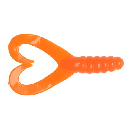 Darts Twin Tail Grub 4.0 10-pack 073 Orange/Yellow