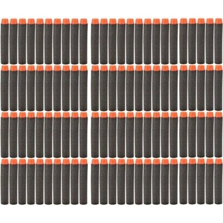 100 x 7,2 cm Nerf Gunshot Skum Dart Filler NOUR PR Nerf N-Strike E