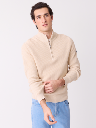 Jean Paul - Simon zipneck - Herre - Beige - Gensere - M