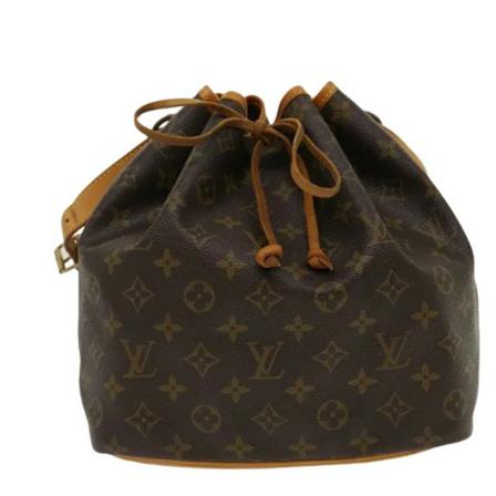 Louis Vuitton Vintage, Pre-owned Petit Noe Monogram Bag Bruin, Dames, Maat:ONE Size
