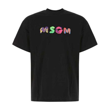 Msgm T-Shirts Sort, Herre
