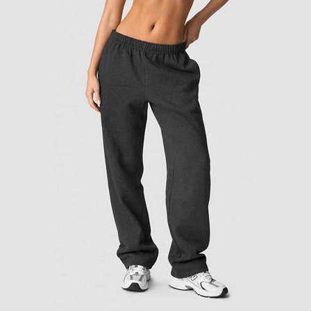 ICANIWILL Everyday Straight Leg Sweatpants, Grey Melange
