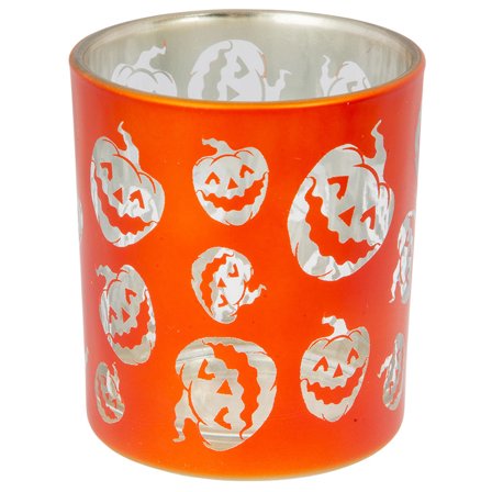 Orange Lysholder Halloween