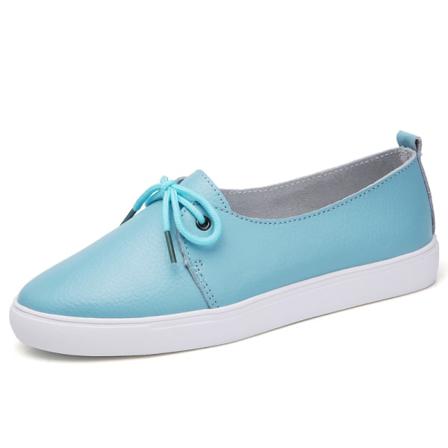 Kvinnor Flat Flats Rund Toe Platta Skor