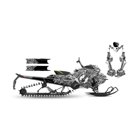 Dekalkit SweTown Wolf - Ski-Doo Backcountry X-RS 850 E-Tec 146 2020-2020