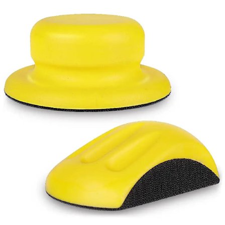 5 tommers borrelås håndslipekloss slipemus rund pute krokfesteplate for slipemaskiner polermaskin for trebearbeiding