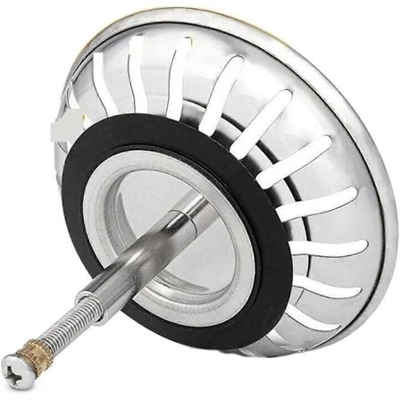 79/82 mm Blanco-altaalle sopiva säädettävä keittiöallastiskialusta, ruostumaton teräs, tulppaominaisuudella (FMY)