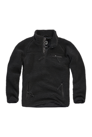 Brandit Teddyfleece Troyer Jacka Svart L