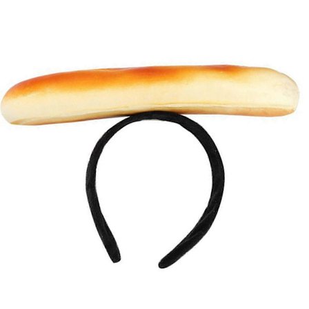 Novelty Hamburgare Sandwich Hårband Kreativ Matform Hårband Justerbar Håraccessoar för Fester