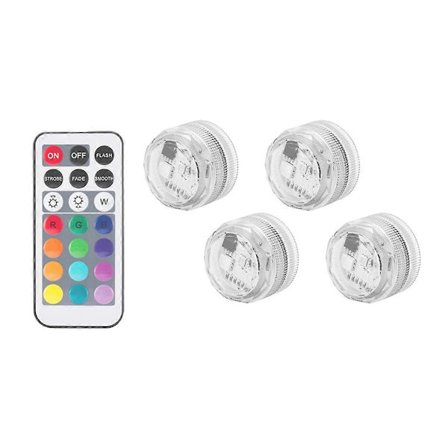 4-pack LED-lampor för Slushi FS301/FS300 kapselformad belysningsmodul Slushmaskinstillbehör [BR]