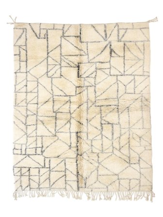 Alfombra Berber Moroccan - Beni Ourain 244X300 (Lana, )